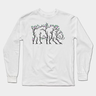 Bear Trees Long Sleeve T-Shirt